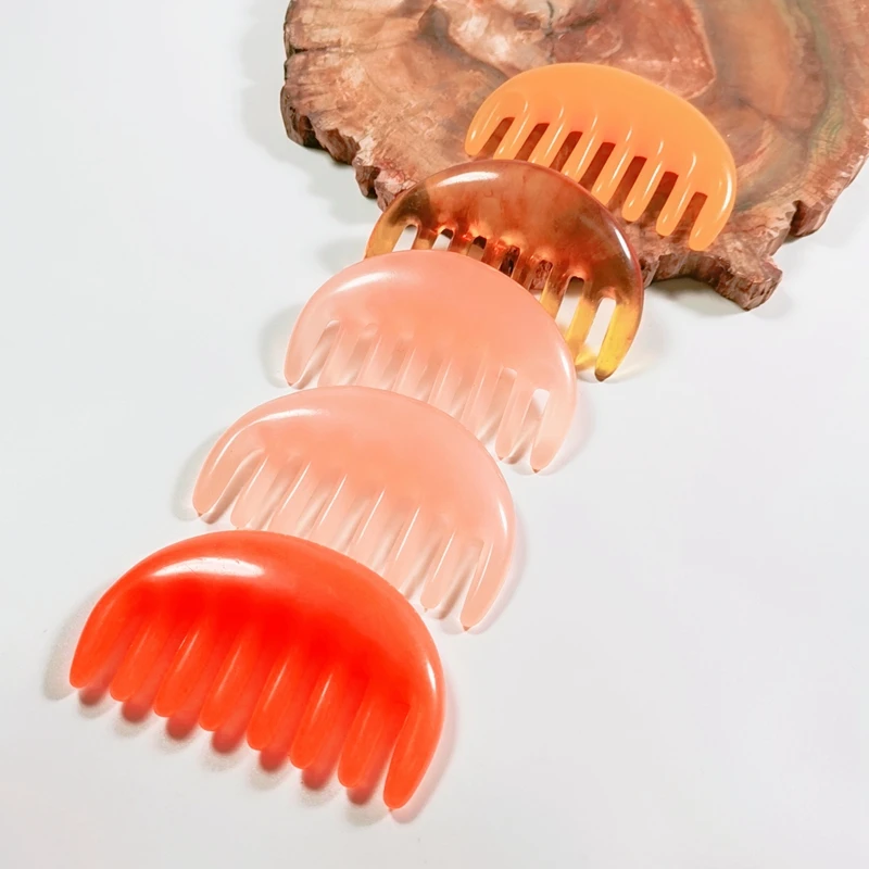 Best Quality Pure Acrylic Resin Gua Sha Mushroom Crystal Guasha Mushrooms Scraping Massage Tools for Face Sculpture