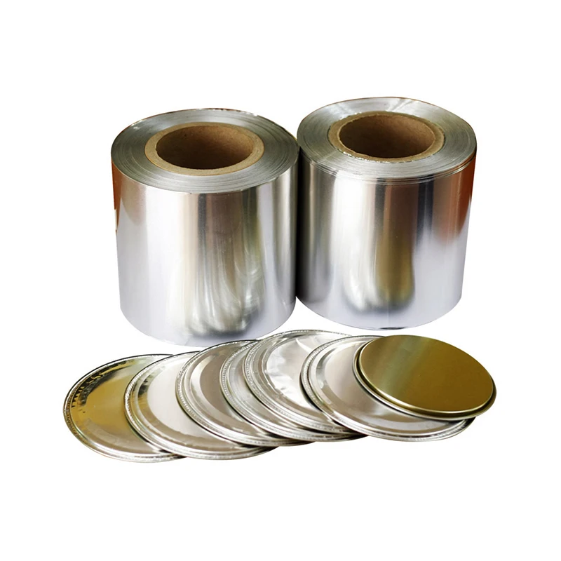 Food Grade Easy to Tear Milk Powder Cover Tin Jar Can Packaging Aluminum Foil Roll