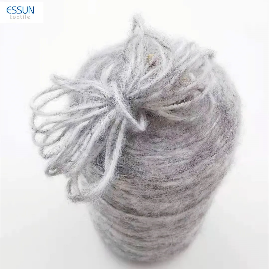 Новая пряжа супер мягкая теплая воздушная пряжа нм 3,8 70% полиэстер 20% акрил 10% нейлон смешанная пряжа вязание женские кардиганы свитера