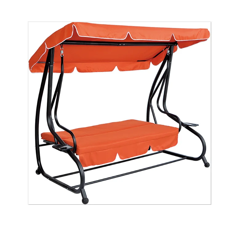 Luxury biservice swing chair swing bed /Metal swing