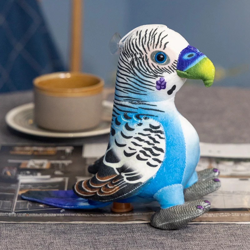 Hot Selling Children Educational Electronic Simulation Animals Plush Soft Parrot Repeat Talking Toy