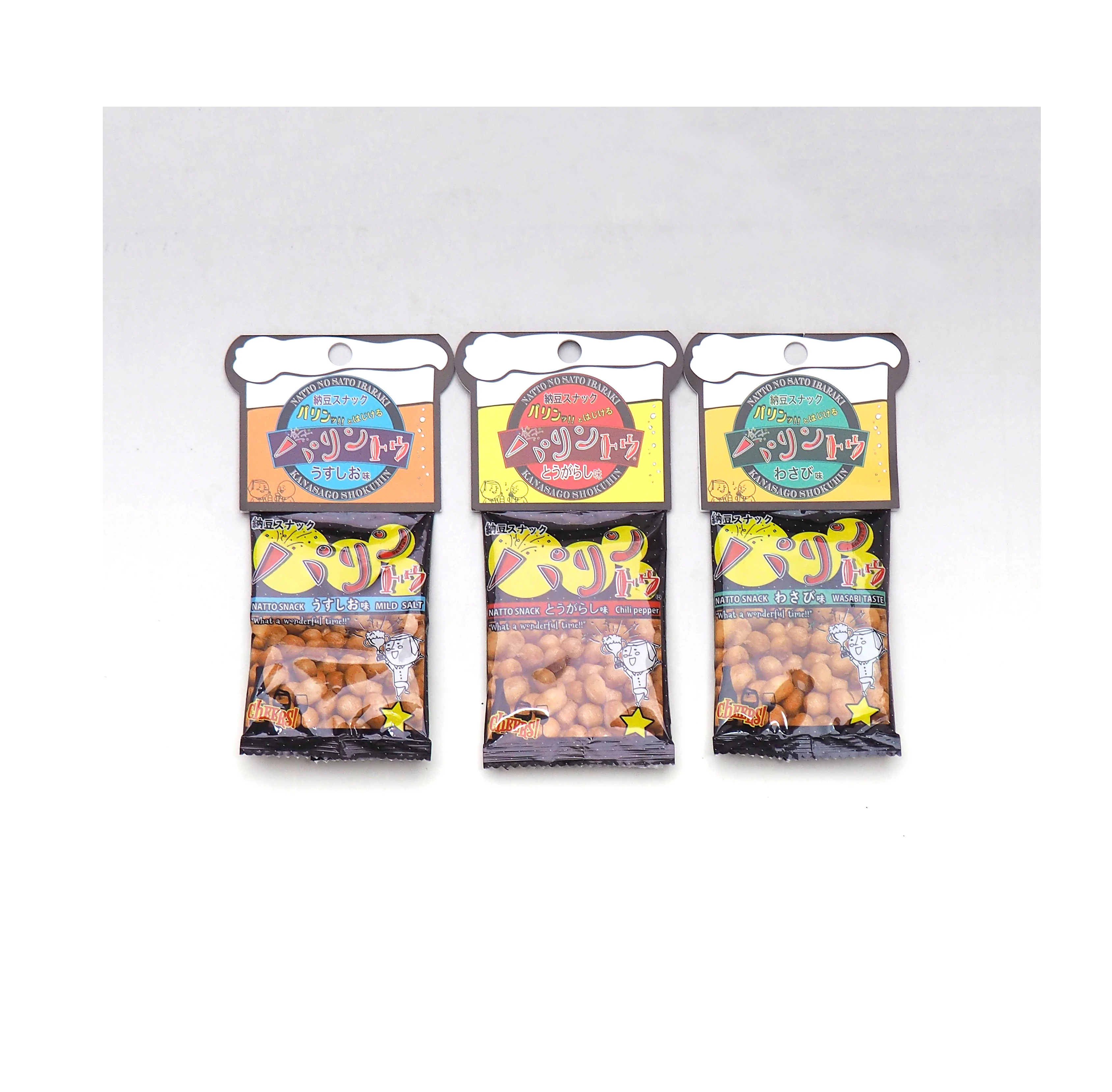 
Japanese good test wholesale customized beverage bean dried snack 