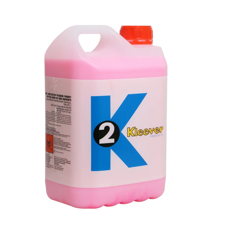kleever K2 pink marble polishing agent crystallizer  stone polishing liquid