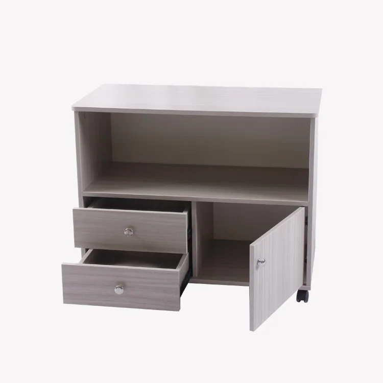 Good Quality New Arrivals Cupboard Display Cabinet Nightstand Table With Hidden Side table