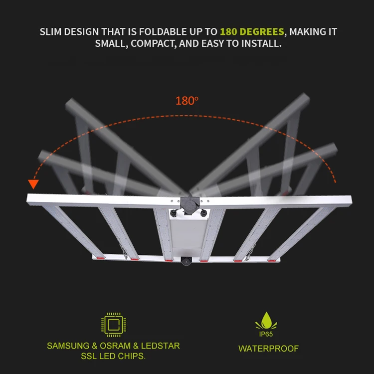 Led Grow Light Uv Ir Full Spectrum 4x4 Tents Growing Samsung Lm301b Lm301h 480w 640w 1000w 4 Bars Grow Lights For Indoor Plant