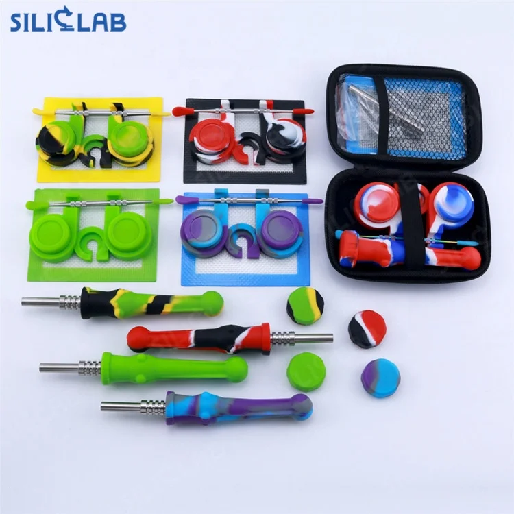 Аксессуары для курения с логотипом на заказ, набор для курения из курительной трубки в стиле smokeshop, набор для курительной трубки, восковые банки, концентрат, табачная трубка