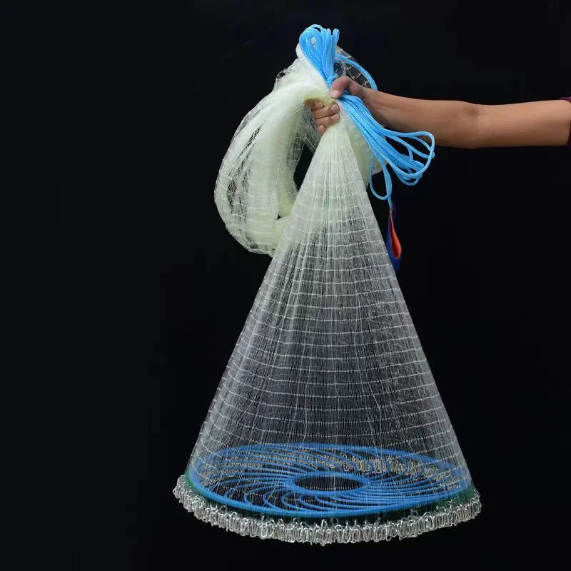 Very easy to use cast net fishing for whether novice throwers or experienced anglers PA casting net
