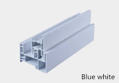 Huazhijie plastic casement window pvc profiles upvc window and door frame