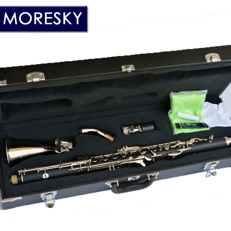 Eb key Alto Clarinet Bakelite Tube Nickel plated keys