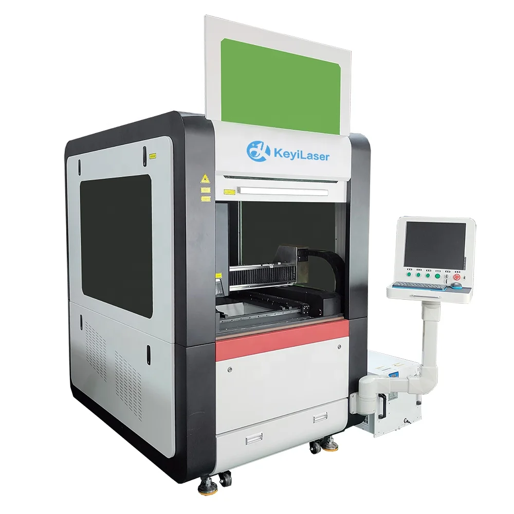 Высокоточный лазерный резак KEYILASER Cortadora 1000 Вт 1500 2000 волоконно-лазерная резка для золотого и серебряного листового металла