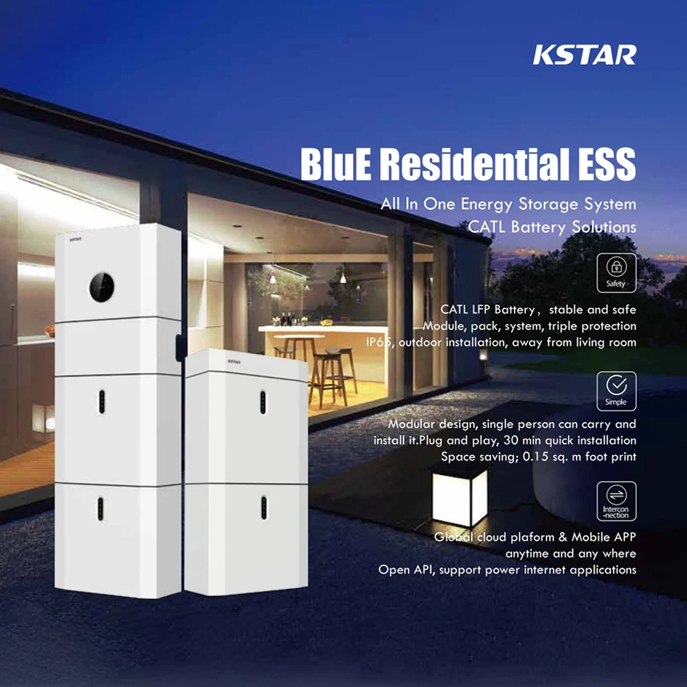 All in One ESS On Grid Home Solar Energy Storage System CATL 10000 Cycles LiFePO4 Battery Pack