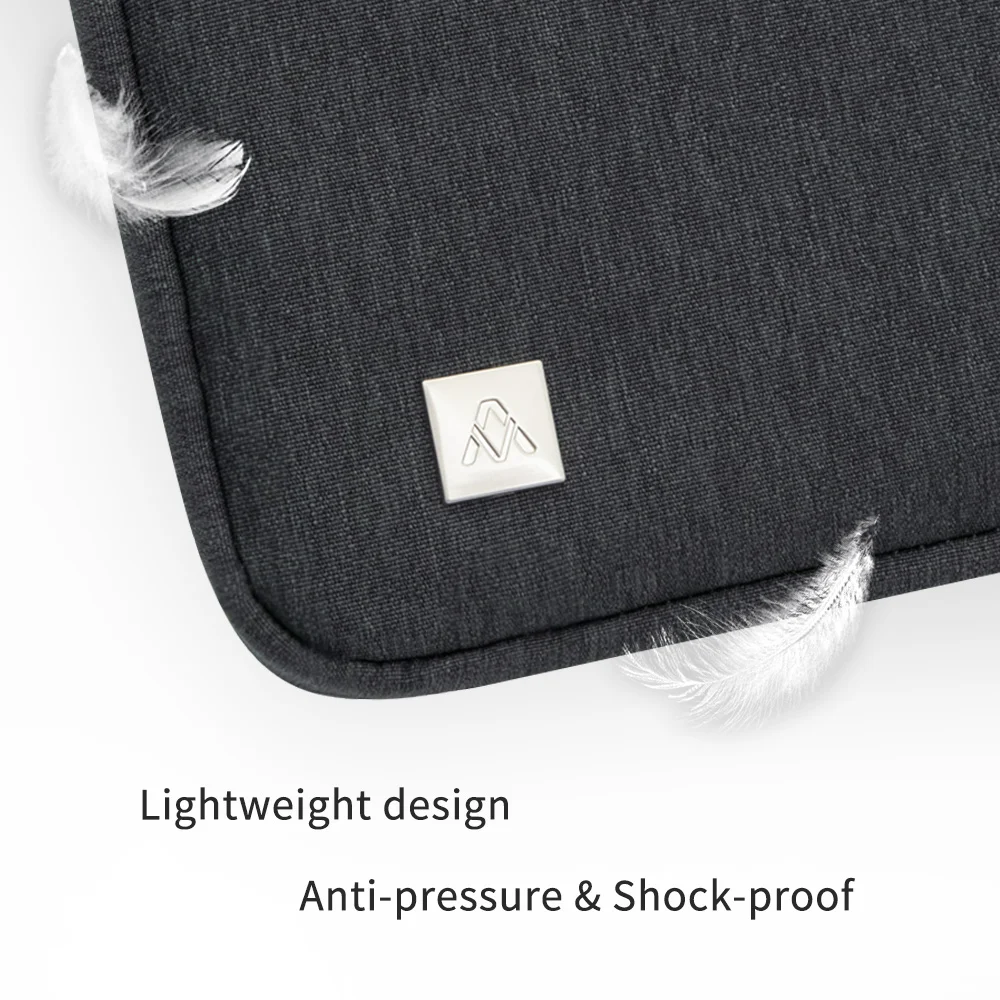 2Pcs Set OEM Waterproof Laptop Sleeve Bag Laptoptasche Bolsa Para Laptop Messenger Bag For Macbook Dell HP with Storage Pouch