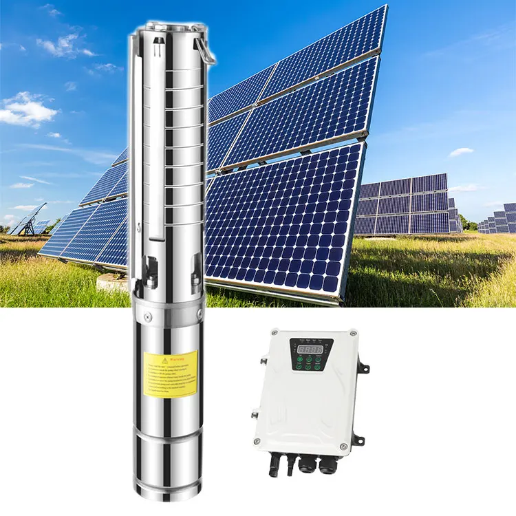 2hp solar pump water solar pump for agriculture 4 inch solar pump system set and irrigation