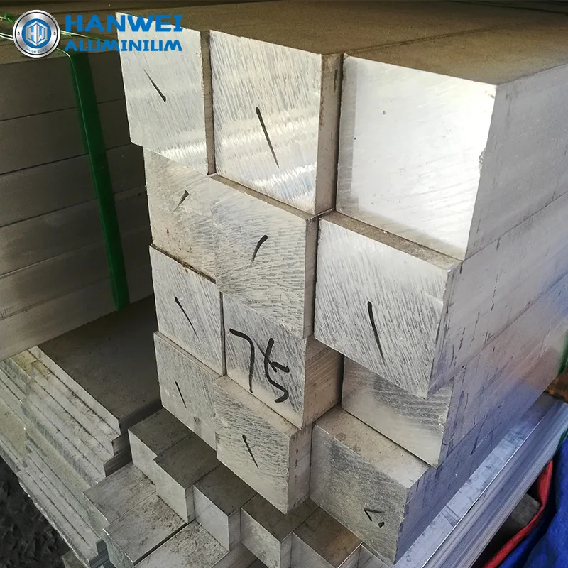 Aluminio square Rod  2024 7075  Rectangle Aluminium Flat bar