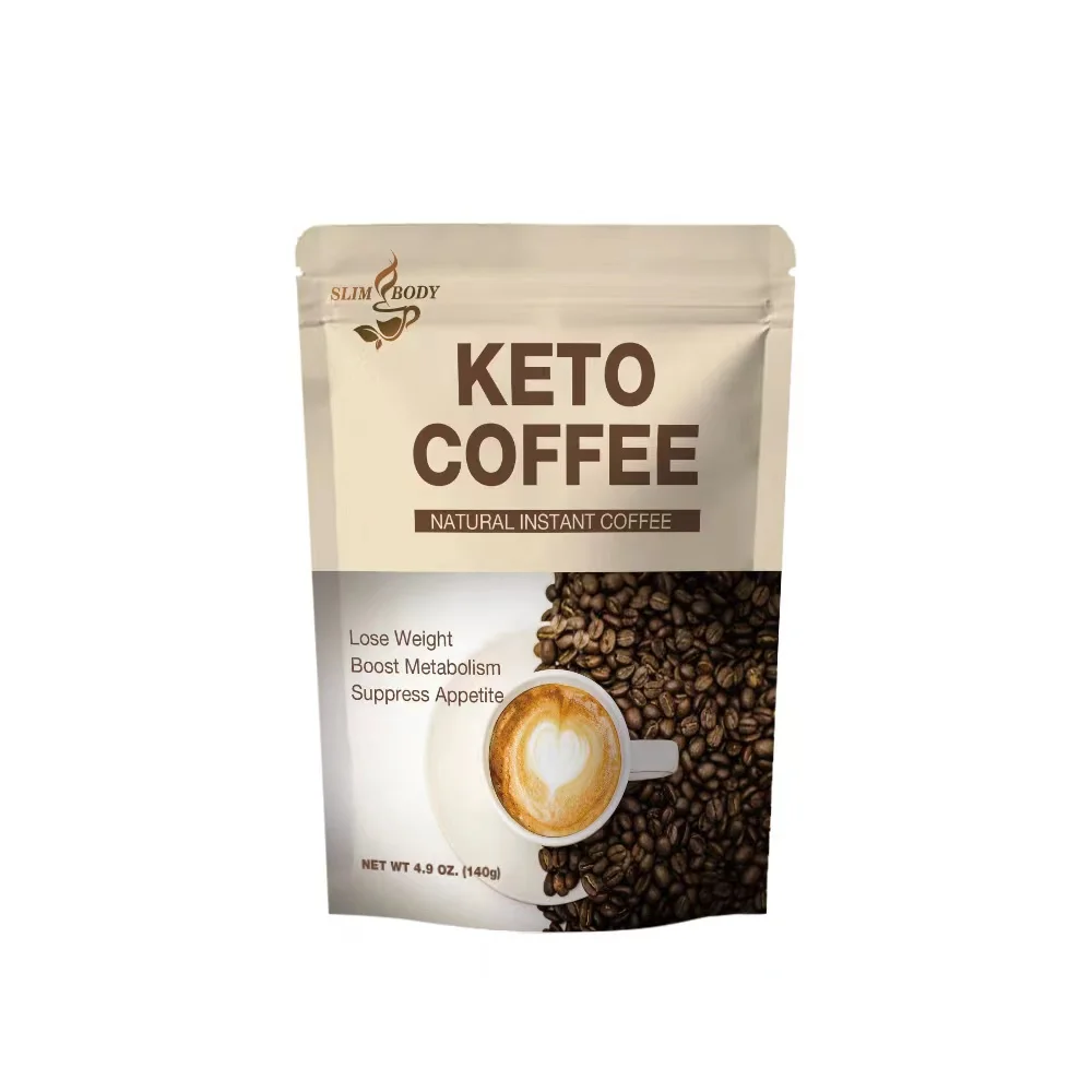 Private label Keto Food Supplement Products Collagen Protein Instant Diet Keto Slimming coffee