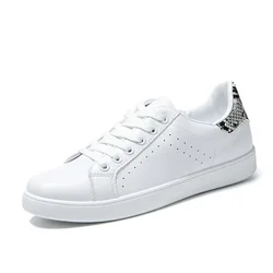 Женские кроссовки на плоской подошве, модная брендовая дышащая женская обувь, Повседневные Удобные женские кроссовки белого цвета