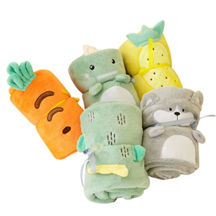 China factory new design super soft kids flannel fleece themed cartoon  blankets