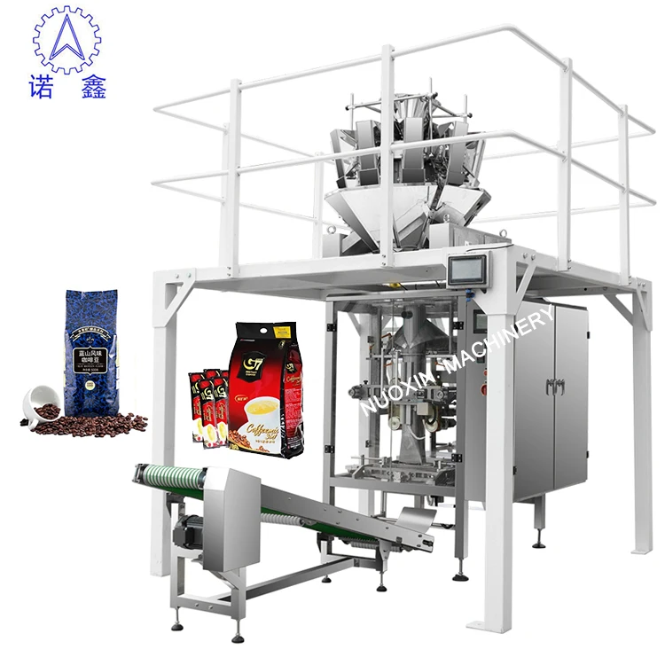 DXD-520 dried fruit beans rice flour foodstuff snack weighting filling bag packing machine