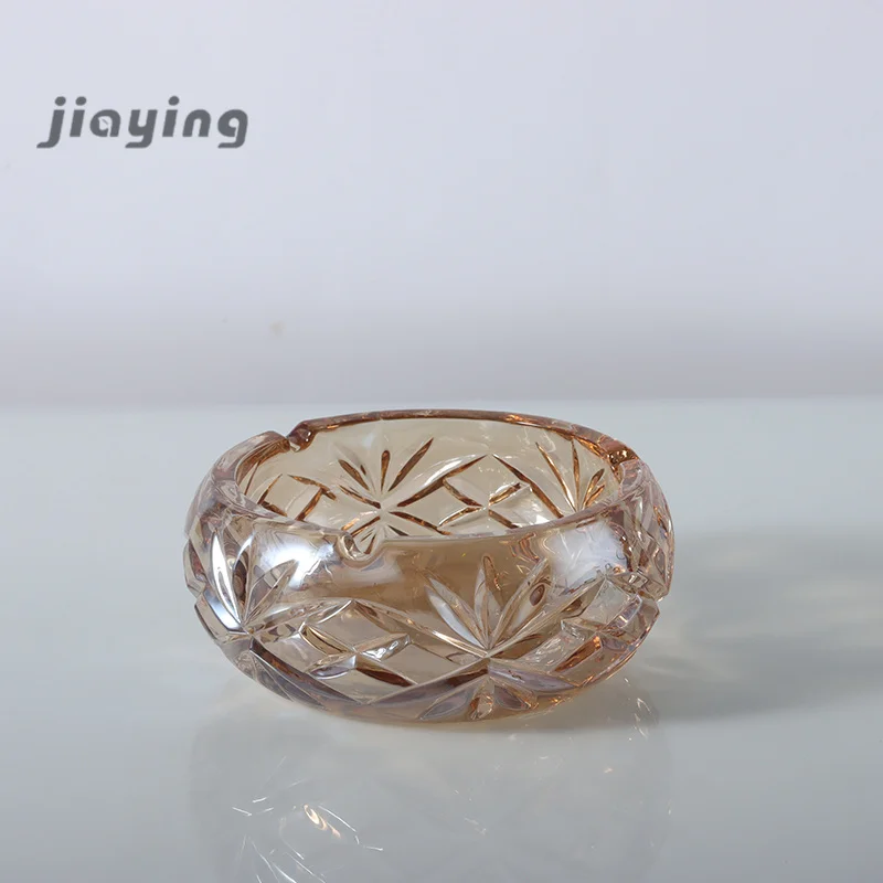 Nice Design Mini Clear Ashtray Glass Ashtray  Wholesale For Smoking