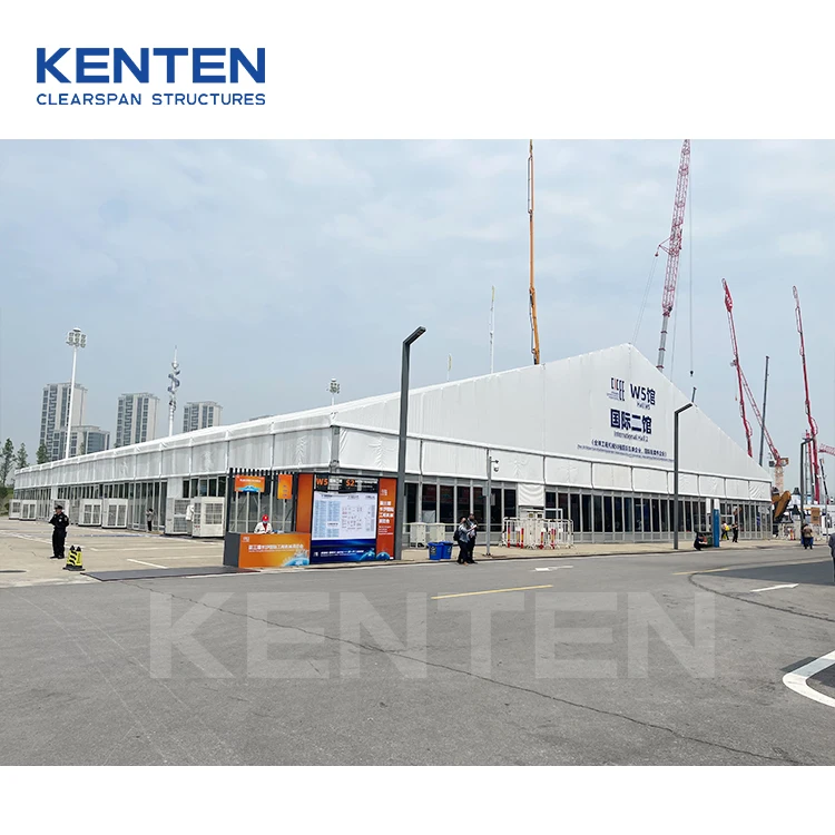 KENTEN large aluminum frame structure marche couvert event tent commercial outdoor event exhibition marquee tent for 3000 people