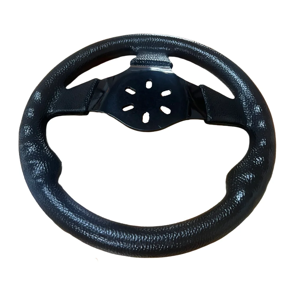 Customized Classic Car Accessories Automotive Steel Steering Wheel Black For Mercedes Benz