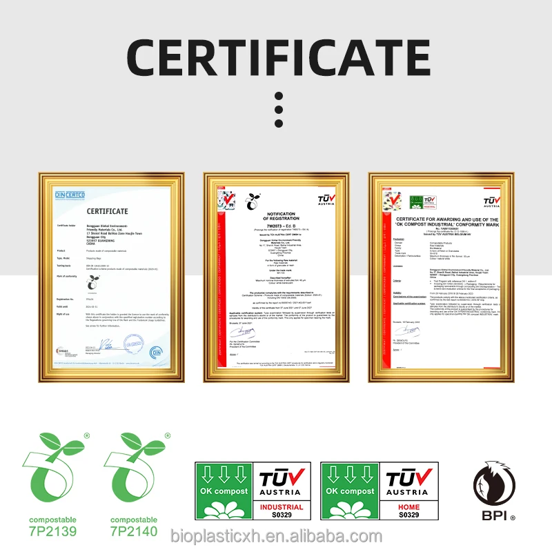 eco friendly biodegradable shipping bags small pla mailer shipping envelopes bagfor clothing compost bags