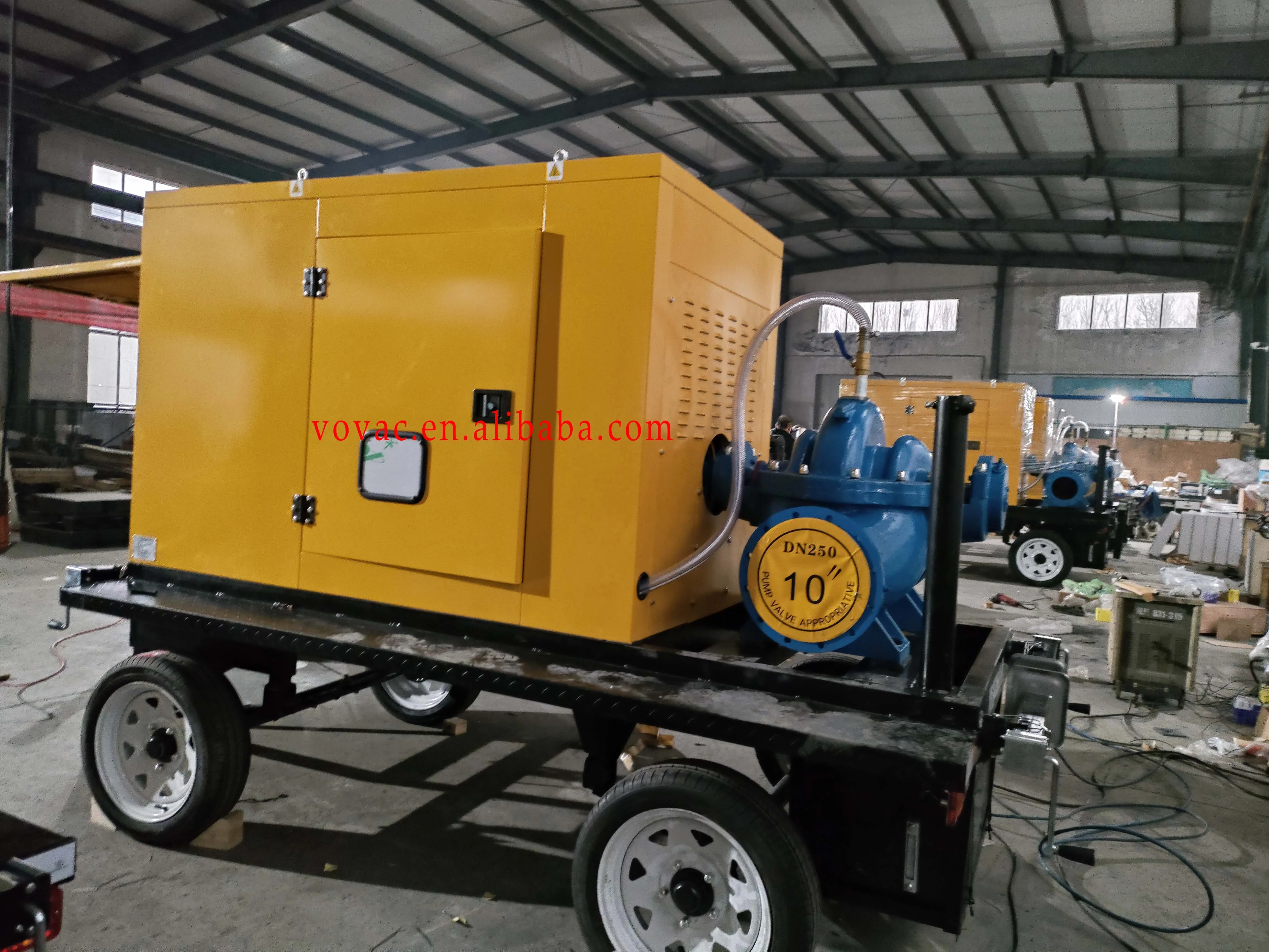 Factory wholesale  high quality diesel engine water pump with vacuum pump self suction system