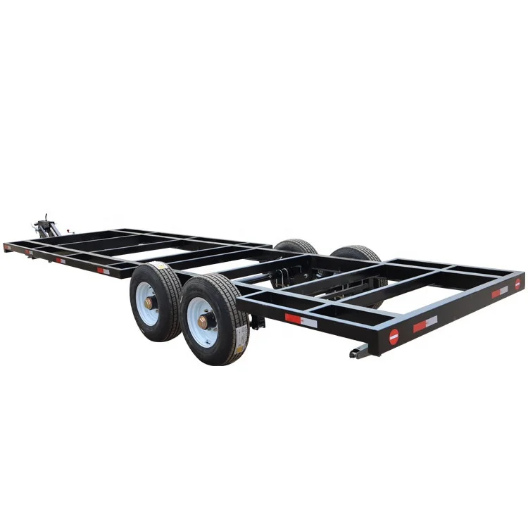 Skeleton Type Equipment Transport Trailers House Trailer