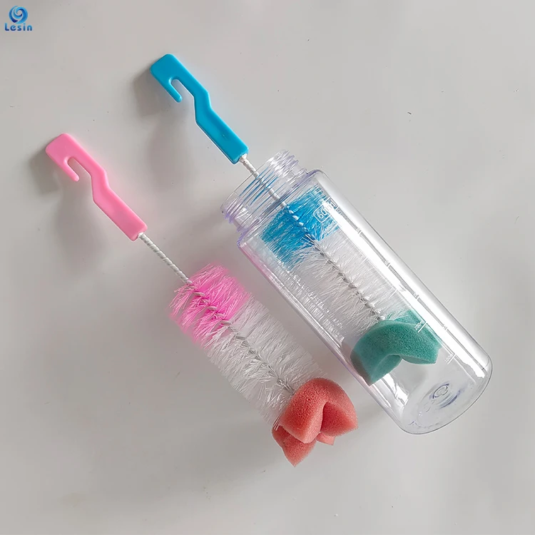 Baby Bottle Brush Portable Cup Glass Feeding Bottles Cleaner