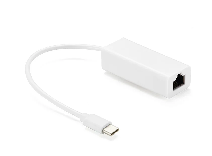 Дешевый USB Ethernet адаптер типа C Rj45 преобразователь напрямую с завода RTL8152b чипсет
