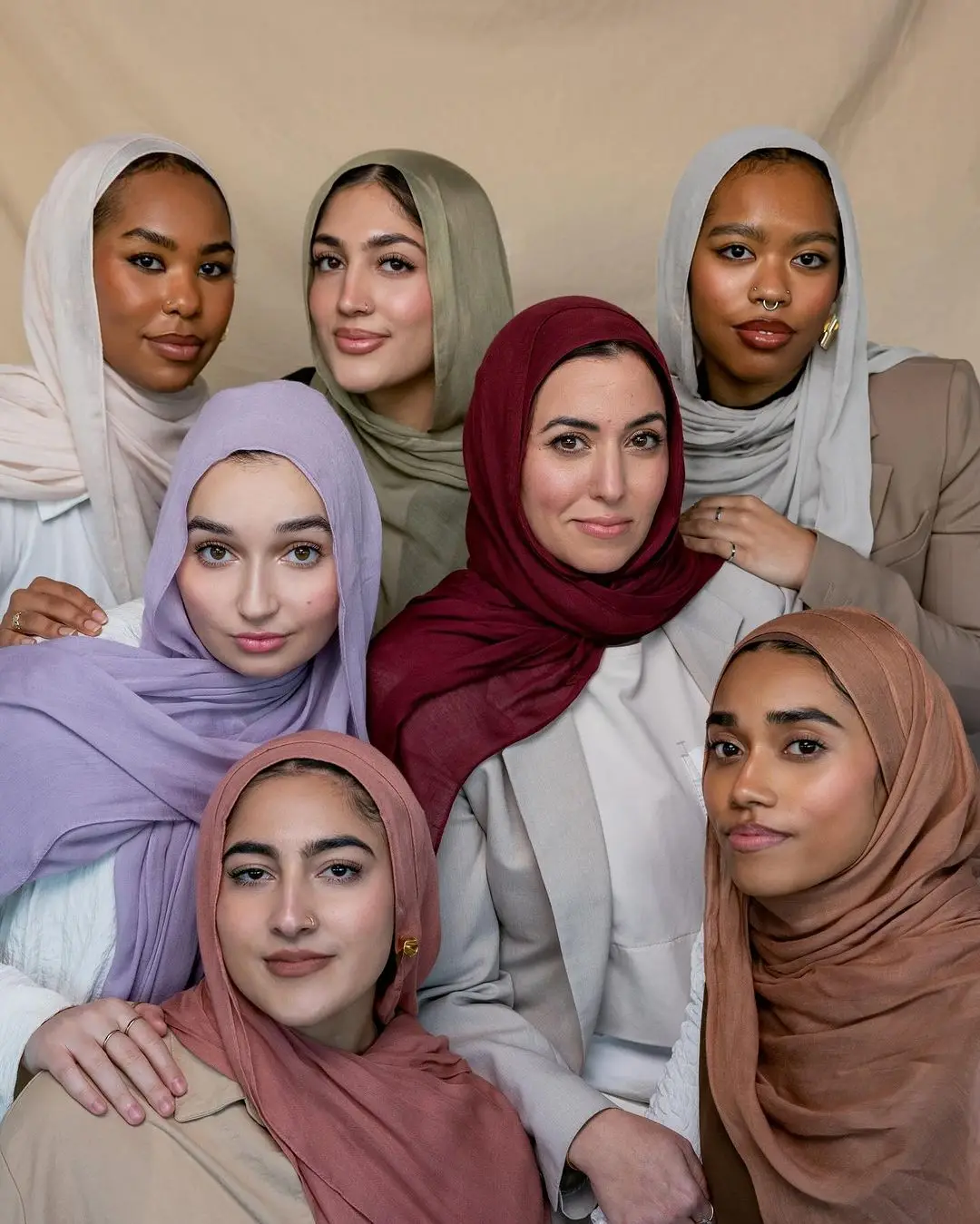 Light weight Prefect Matching bonned underscarf Premium modal Hijab Set breathable Modal Hijab With bonnet Matching Undercap