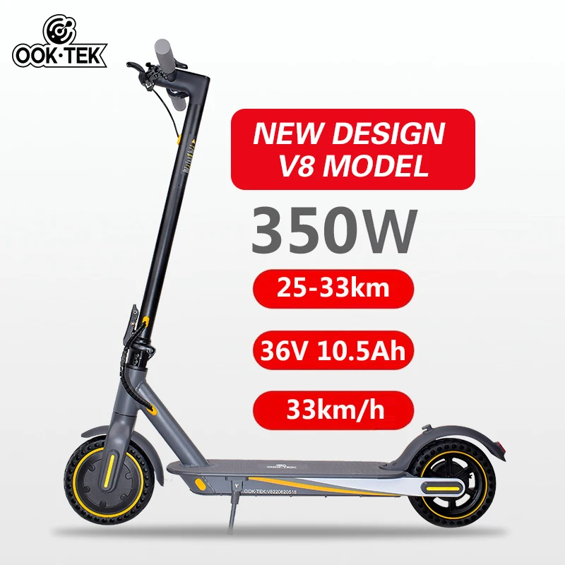 New arrival 4 Speed electric scooter 36V 350W motor foldable fat tire e scooters adult scooter for wholesale