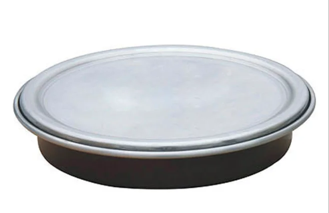 6-12 Inch Aluminum Round non stick Pizza Pan Kitchen Bakeware Plate Tray Deep Baking Dish pizza tray with Lid