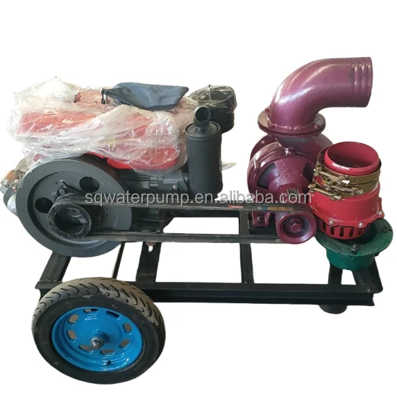 Electric Start 18 HP Diesel Engine 6 Inch Centrifugal Water Pump In Most Popular Hand water pump