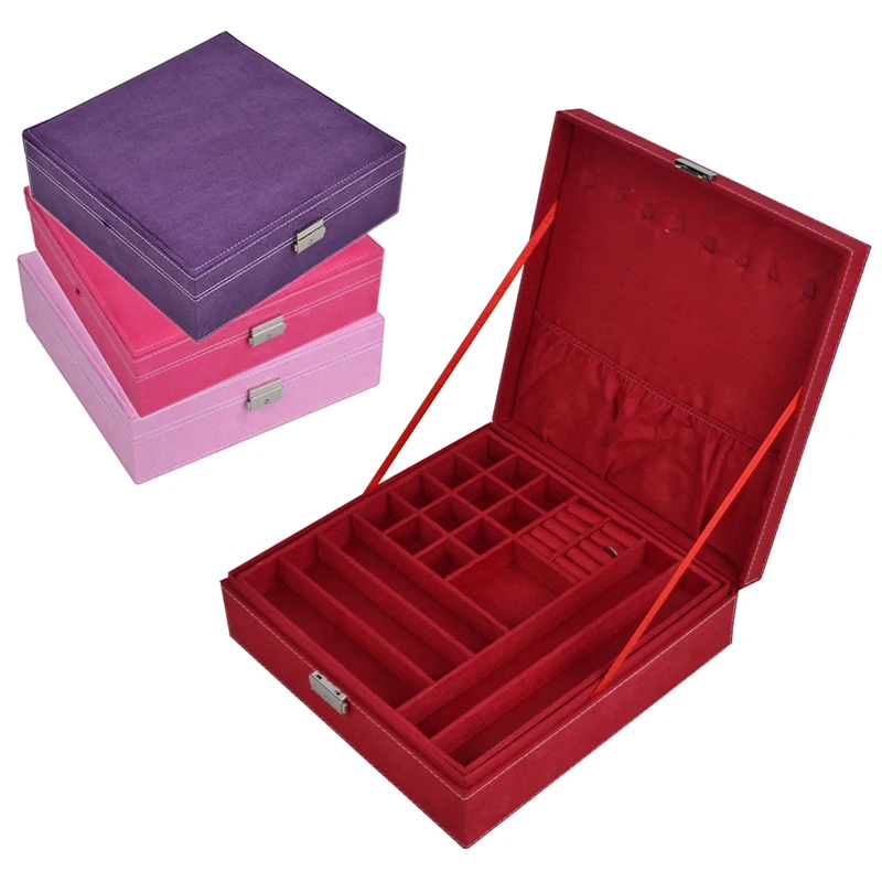 
 Фланелевые бархатные дешевые Изготовленные На Заказ Шкатулки для ювелирных изделий оптом из Южной Африки  