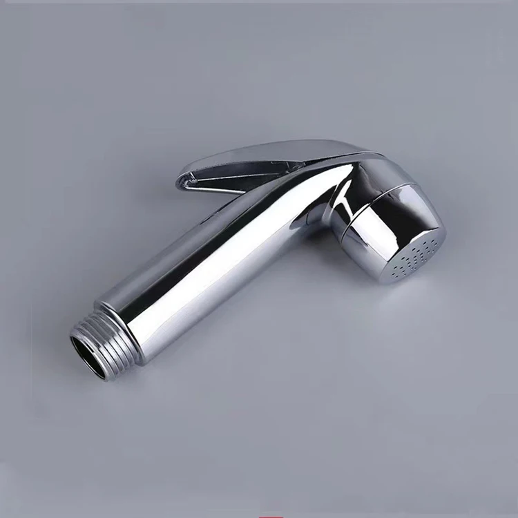 Health Faucet Plastic Two Function White Plastic Shattaf Body Jet Bidet Sprayer Muslim Personal Toilet Sprayer Gun Set