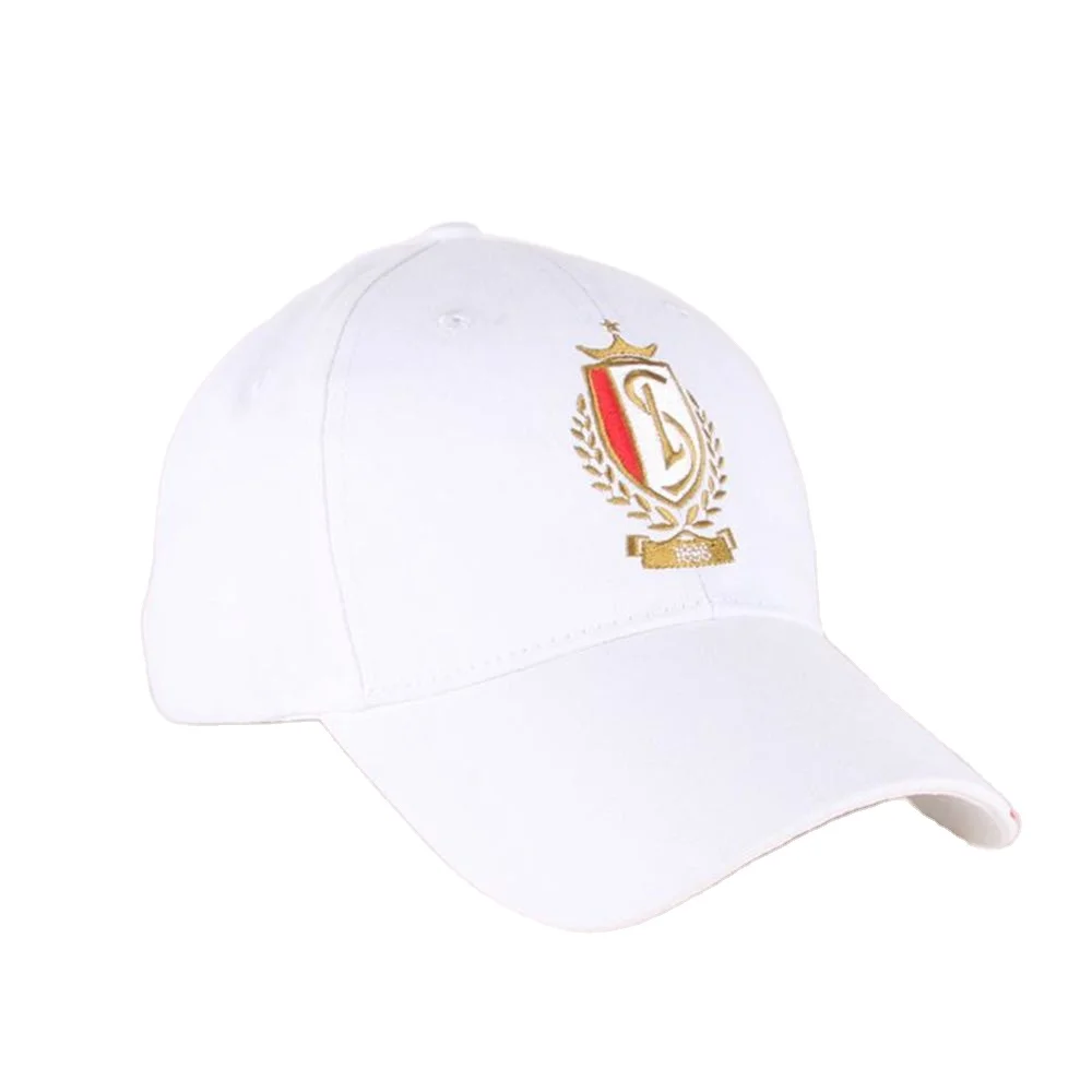 Fashion Designer White 6 Panels Cotton Sports Baseball Cap, Custom Embroidered Logo Cheap Promotional Dad Trucker Hat