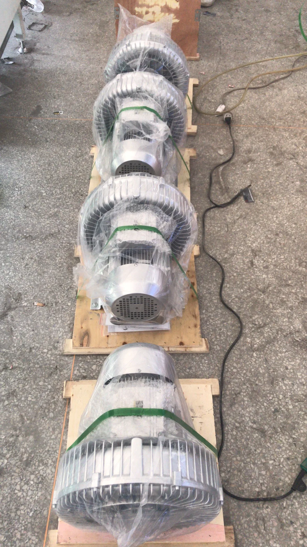 0.37KW high pressure vortex fan / air pump axial flow / vortex fan oxygen booster pump silent high pressure blower