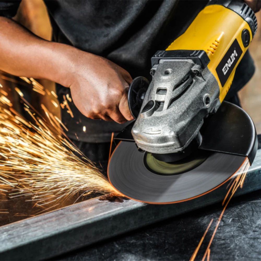 1800W Electric 110V Angle Grinder Slide Switch Type Big Power Industrial Tool for Trigger Polishing & Cutting