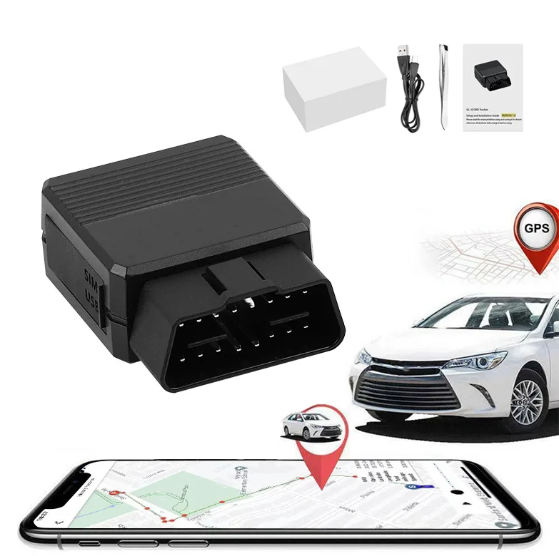 GPS-трекер для транспортных средств OBD 4G LTE в реальном времени автомобиля 180 дней устройства отслеживания исторического маршрута