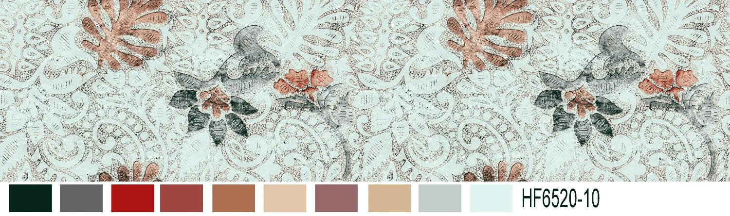 Customized colorful flower printing soft 100% polyester  bedding set bed sheet fabric