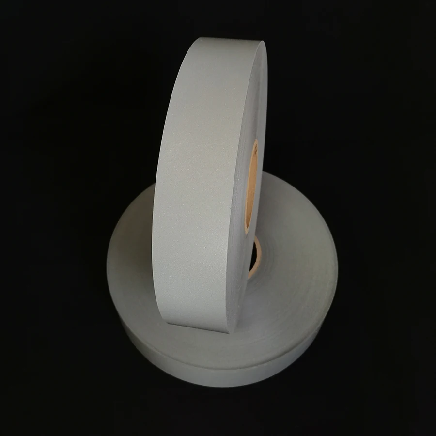 High Bright Double Side Reflective Film Yarn Tape for Shoes