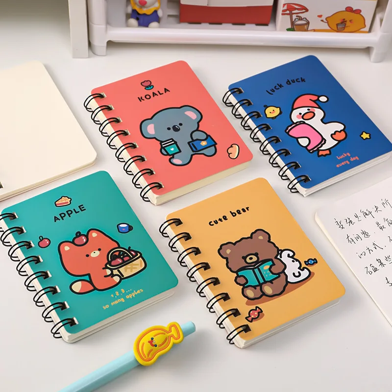 kawaii stationery wholesale pocket notepads customizable portable mini spiral notebook