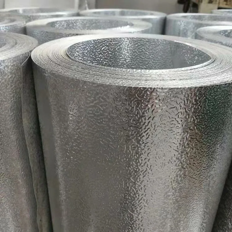 Orange Peel Coated 3003 Stucco Embossed Aluminum Sheet Coil With Polyethylene