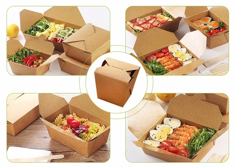 Kraft Food Takeaway Box for takeaways noodles, jacket potatoes, cakes and pastries
