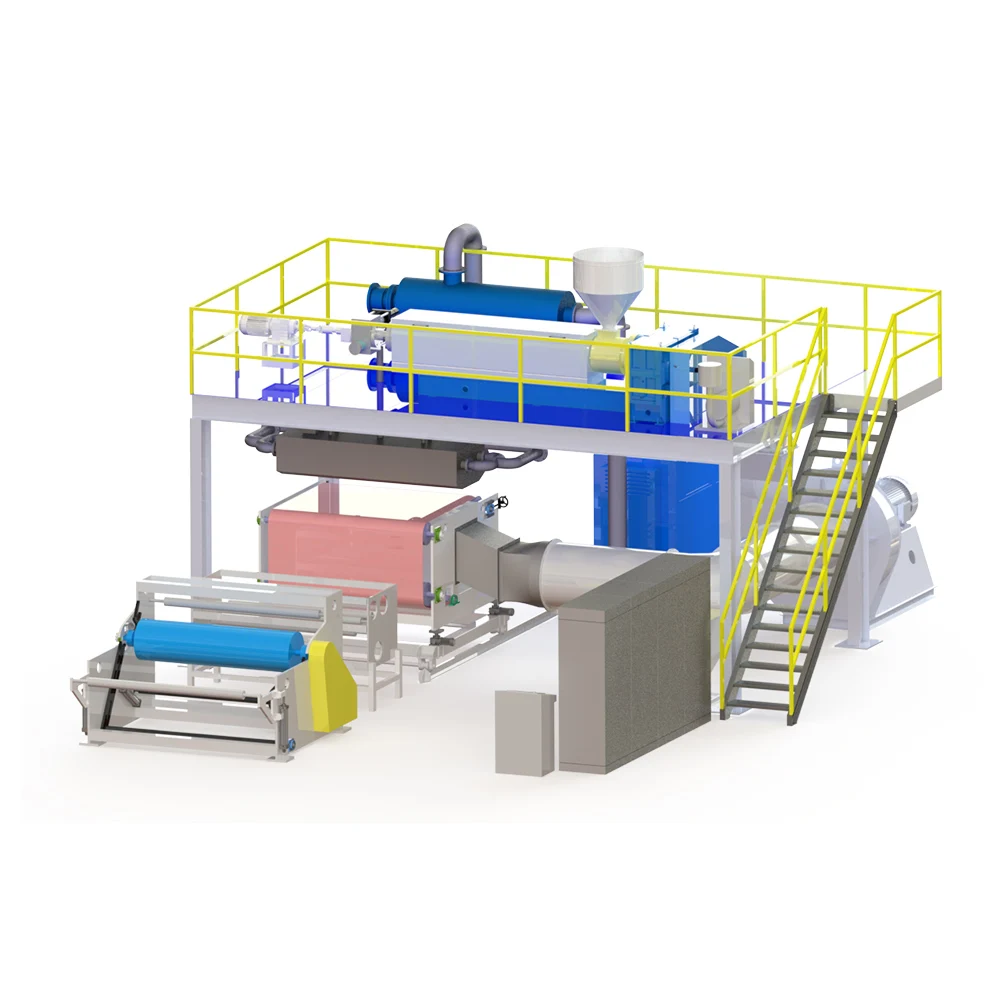 China pp meltblown nonwovens Machinery Pp Meltblown Nonwoven Fabric Making Machine For N95mask Machine