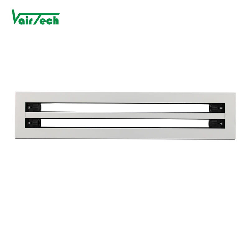 Hvac Ventilation Ceiling Aluminum Ac Vent Cover Register Scroll Adjust Linear Slot Diffuser