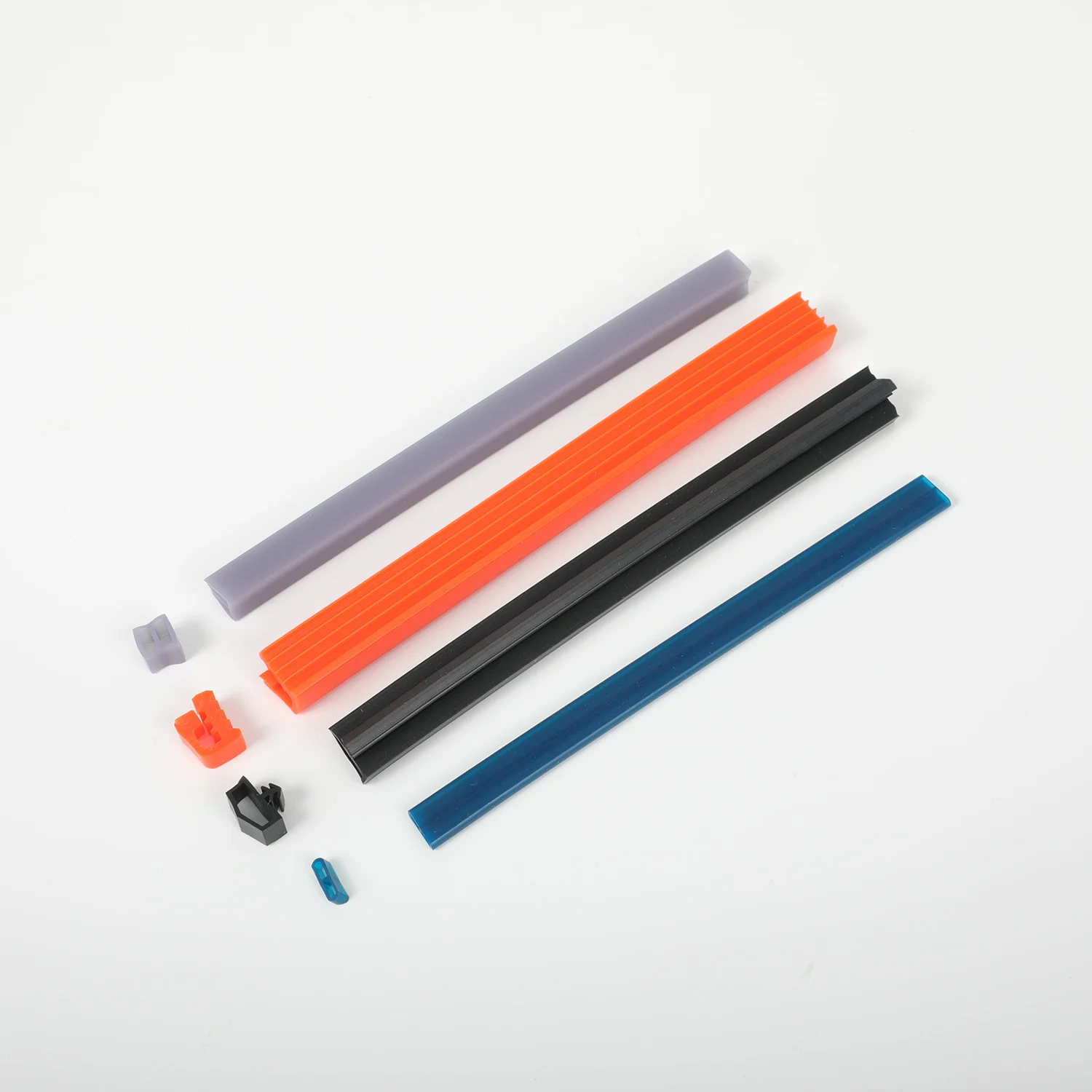 Extruded Suppliers Custom Size Available Solid Silicone Rubber Cords Rods Strips