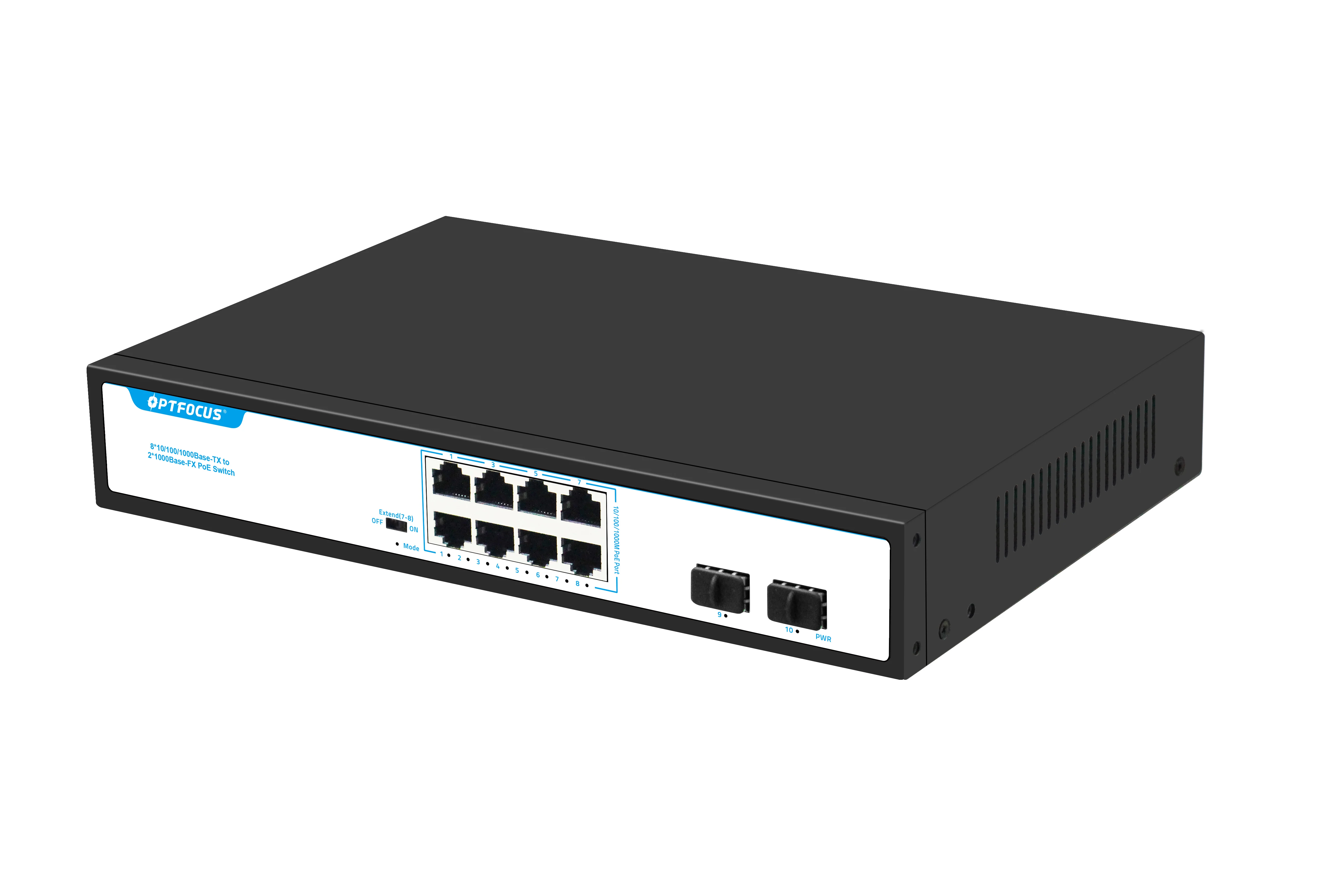  Высокое качество 2 гигабитных слота SFP 10 портов сетевой коммутатор poe d link