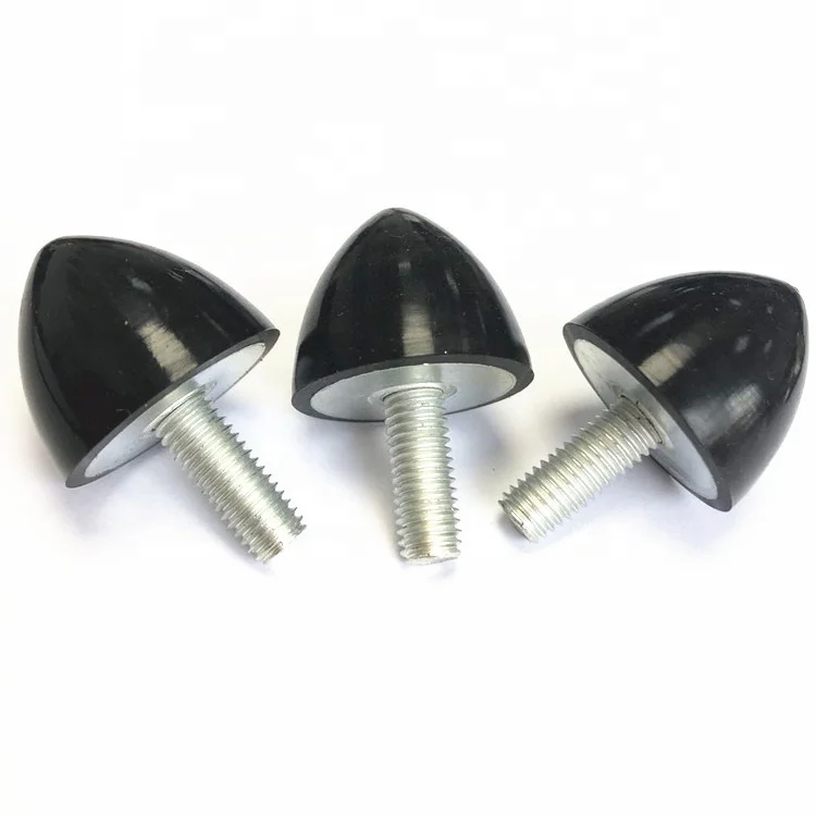 SWKS Stainless/Galvanized Rubber Mount Half Round Vibration Isolator Conical Rubber Damper